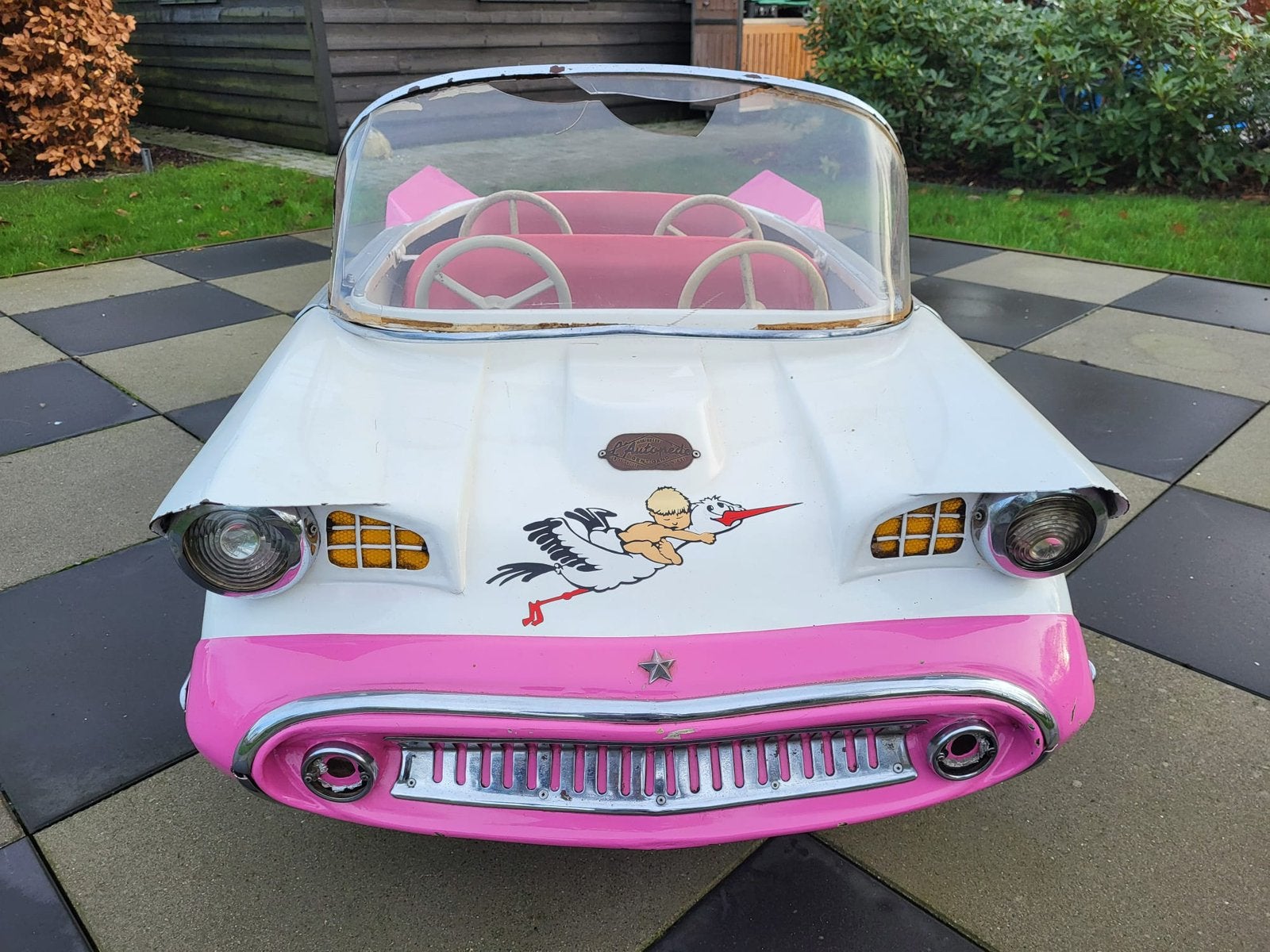 Autopede kermis draaimolen kindermolen, Ophalen of Verzenden, Gebruikt
