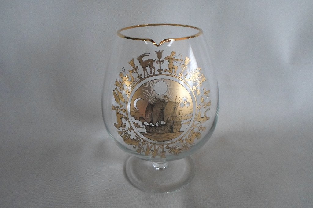Grote Pitcher Gouden Zodiac Galjoen, Ophalen of Verzenden, Zo goed als nieuw, Overige typen