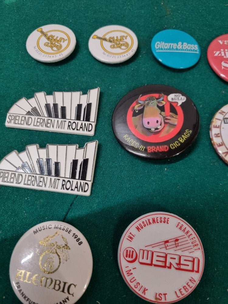 buttons muziek vintage 14 stuks, Ophalen of Verzenden, 'T Olde Gre-j, Info@toldegrej.nl, Endepoelstraat 20f Didam