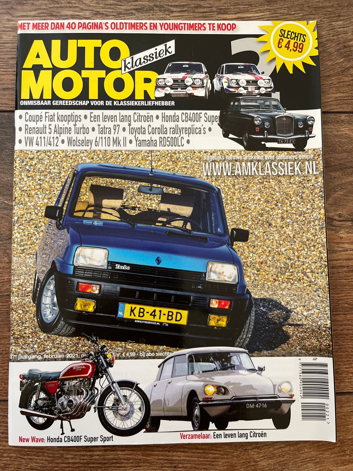 AMK: Renault 5 Alpine Turbo, Fiat Coupé, Tatra 97, VW 41, Ophalen of Verzenden, Zo goed als nieuw, Algemeen