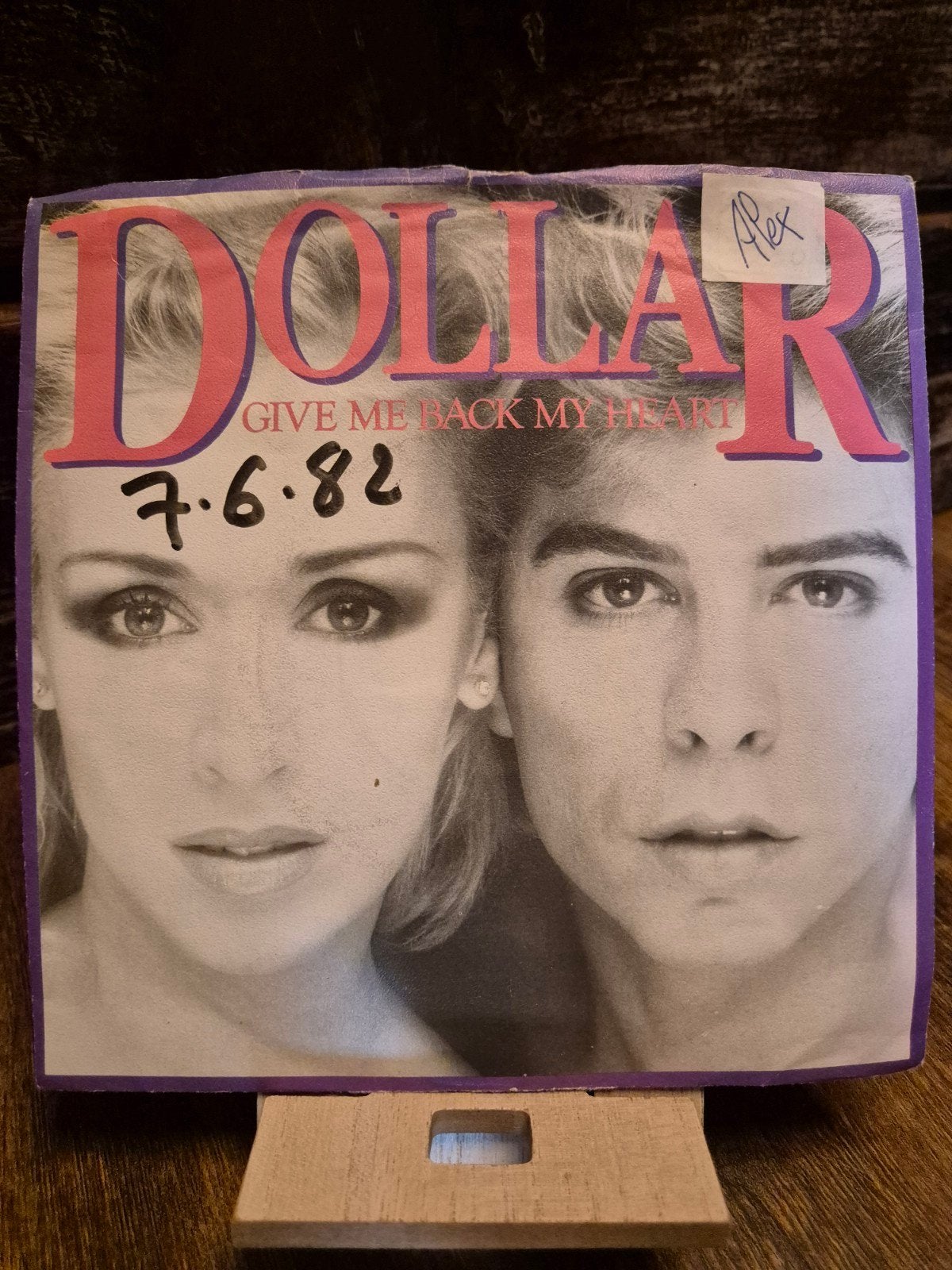 Dollar - Give Me Back My Heart (Single, 1982), Cd's en Dvd's, Vinyl Singles, Gebruikt, 7 inch, Ophalen of Verzenden, Pop