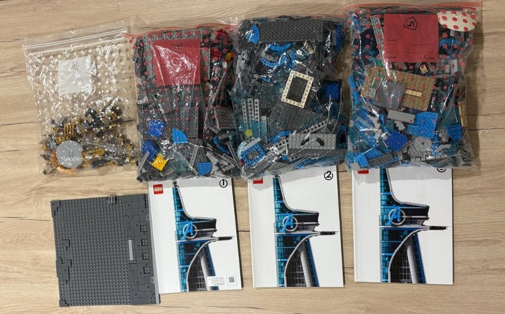 Lego 76269 Avengers Tower (zonder minifigures), Gebruikt, Marvel, Lego, Ophalen of Verzenden