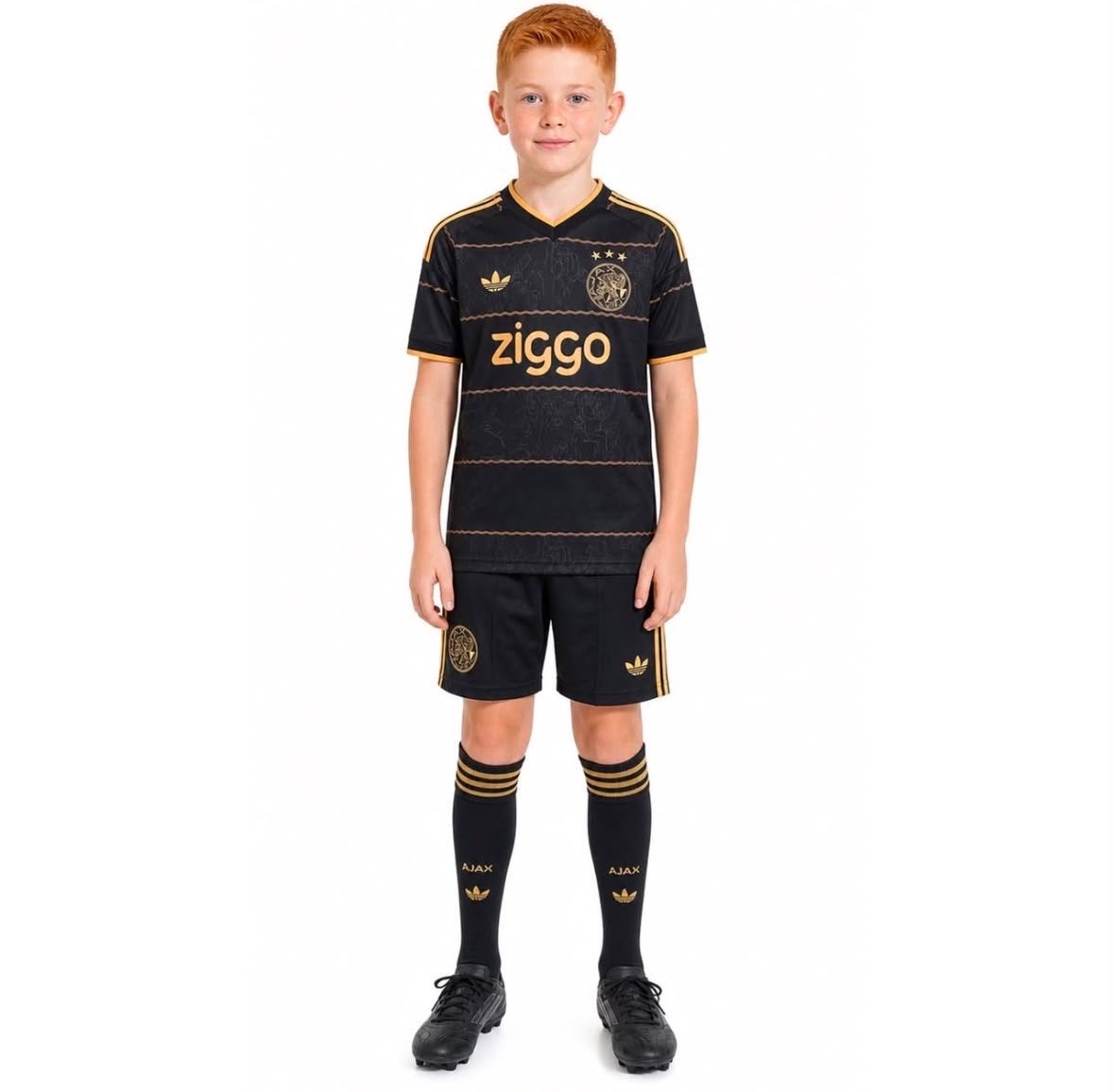 Ajax uit tenue 26/27 kids, Maat XS of kleiner, Ophalen, Nieuw, Shirt