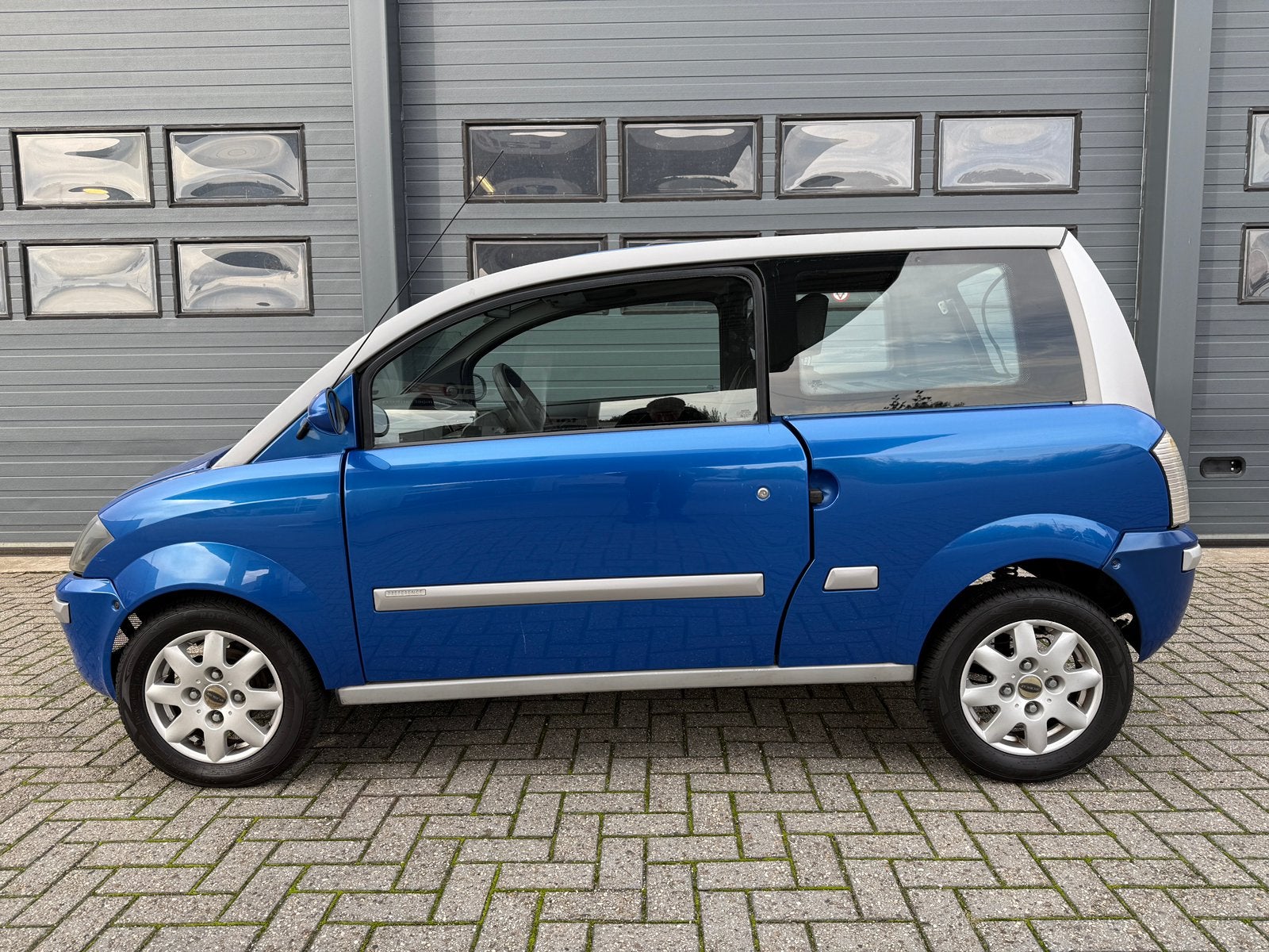 Microcar MC2 Brommobiel 45KM / BLAUW / YANMAR / 2007, Ophalen, Holtkampminicars@gmail.com, Holtkamp Minicars, 16 km/u of meer