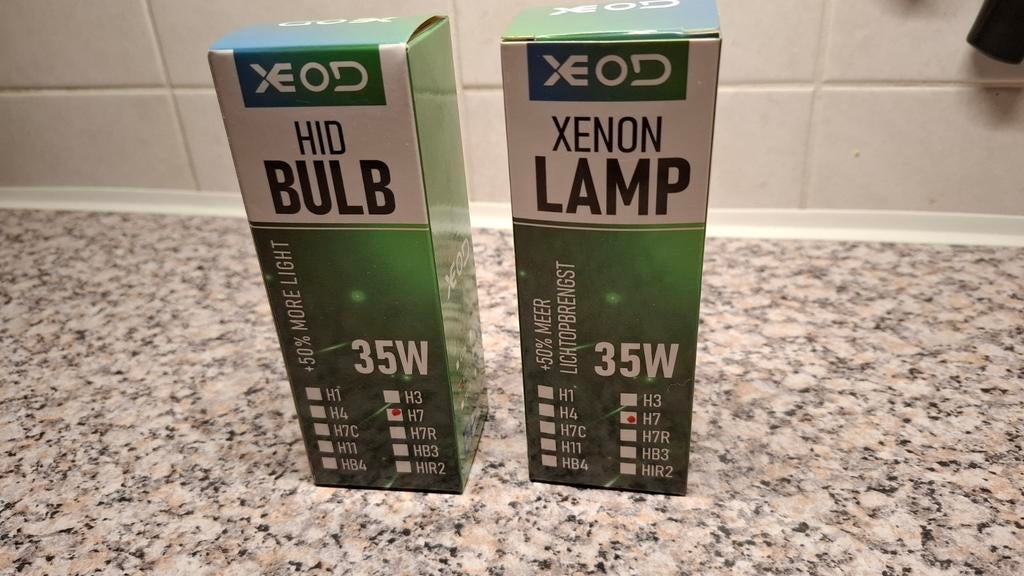 XEOD H7 Xenon Vervangingslampen voor Inbouw Set, Auto-onderdelen, Verlichting, Ophalen of Verzenden