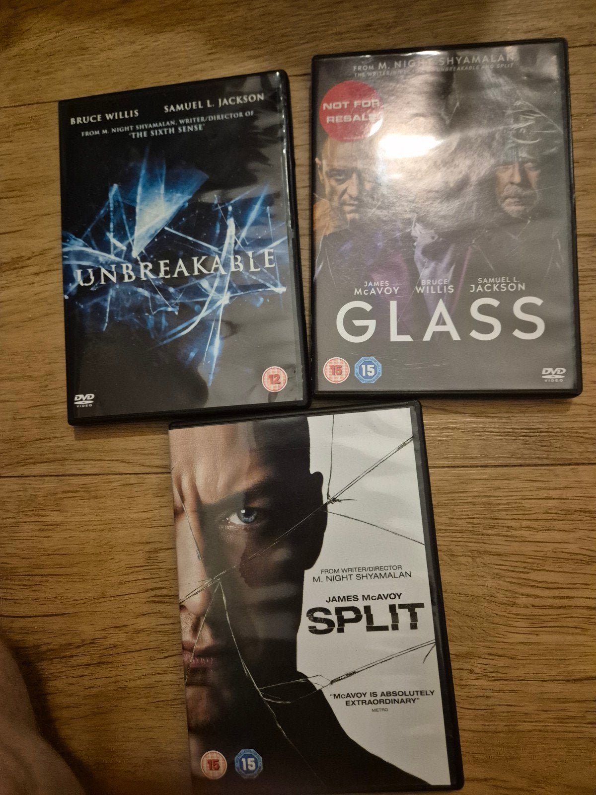 Unbreakable en Split en Glass, Psychologisch, Engels, Vanaf 16 jaar, Nederlands