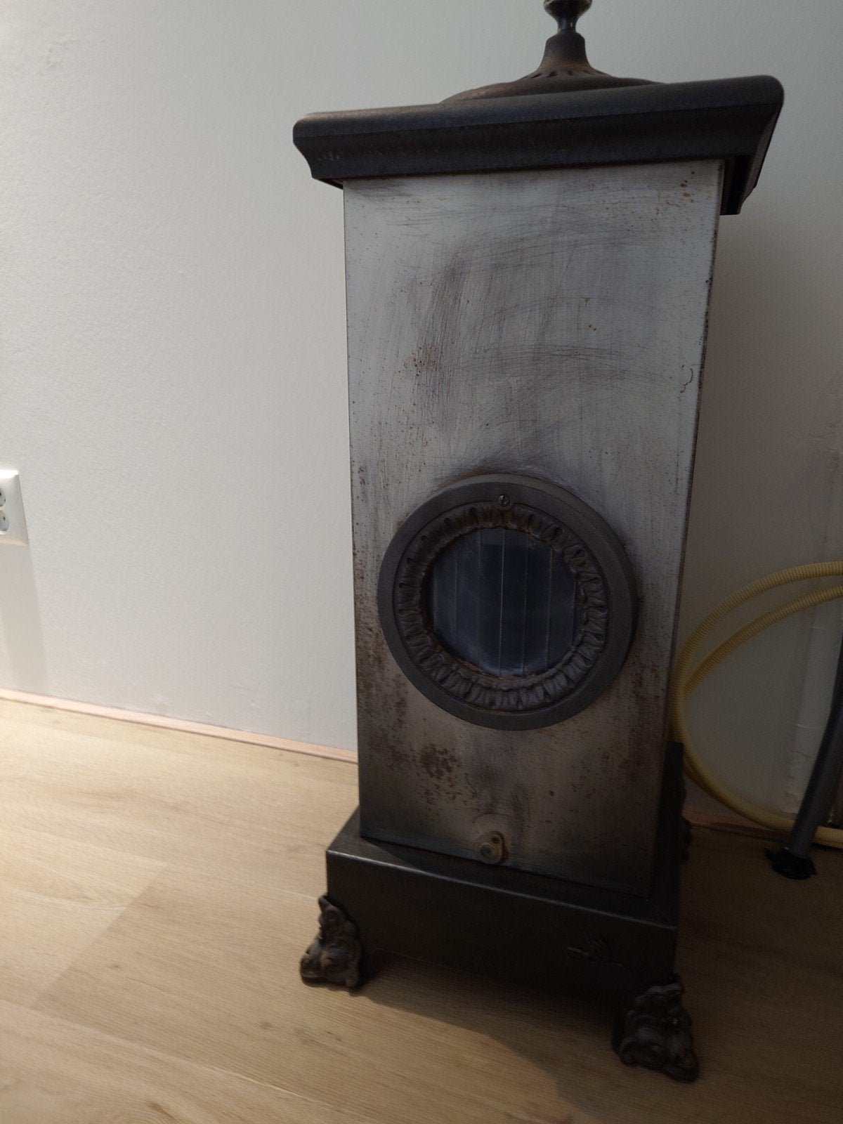 Antieke Kolomkachel - Decoratieve Kachel, Ophalen, Kolomkachel, Gebruikt, Overige brandstoffen