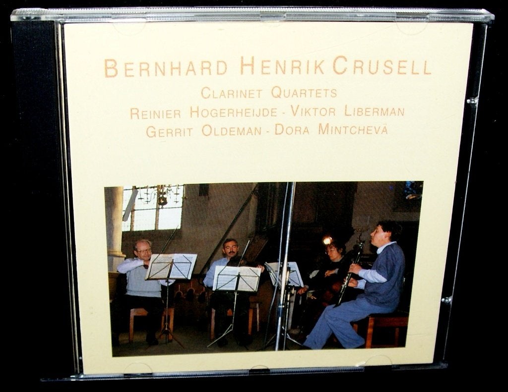 Bernhard Henrik Crusell - Clarinet Quartets - Reinier Hogerh, Verzenden, Classicisme, Zo goed als nieuw, Overige typen