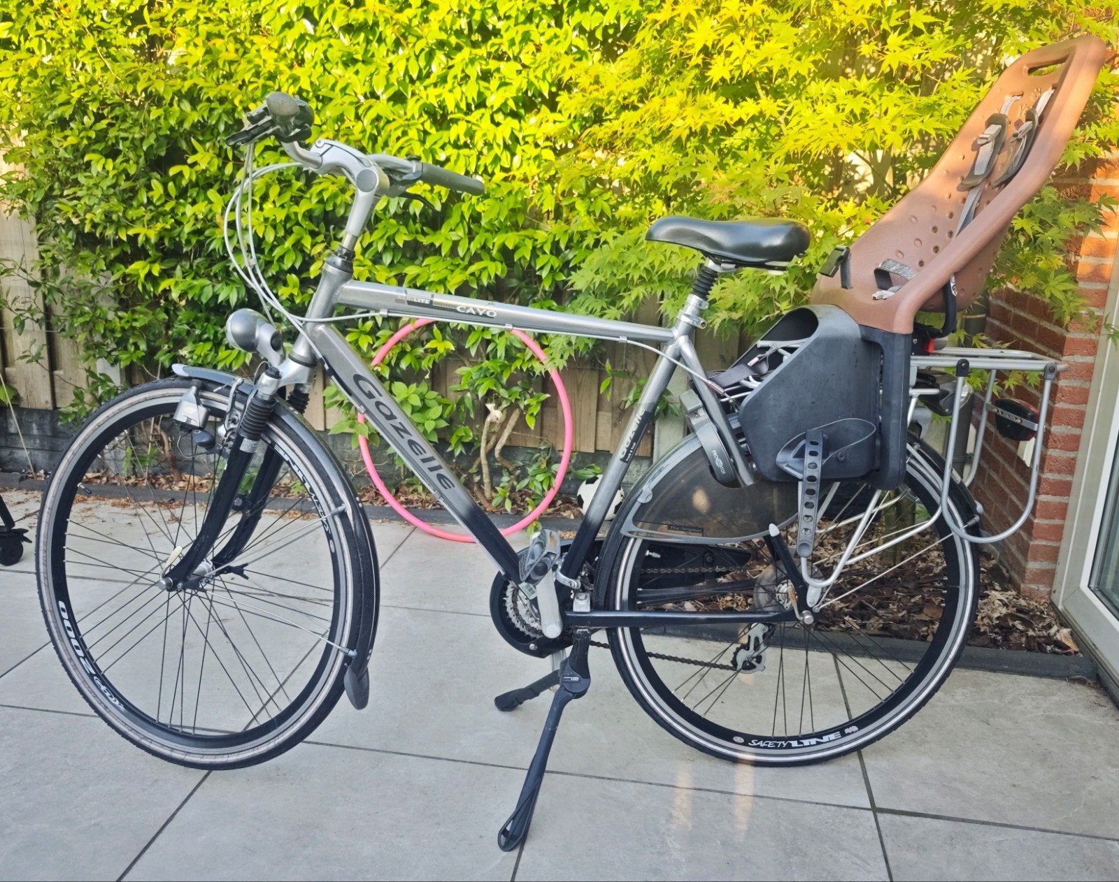 Gazelle Alu-Lite Cayo fiets, maat 61, Ophalen, Gebruikt, Velgrem, Versnellingen