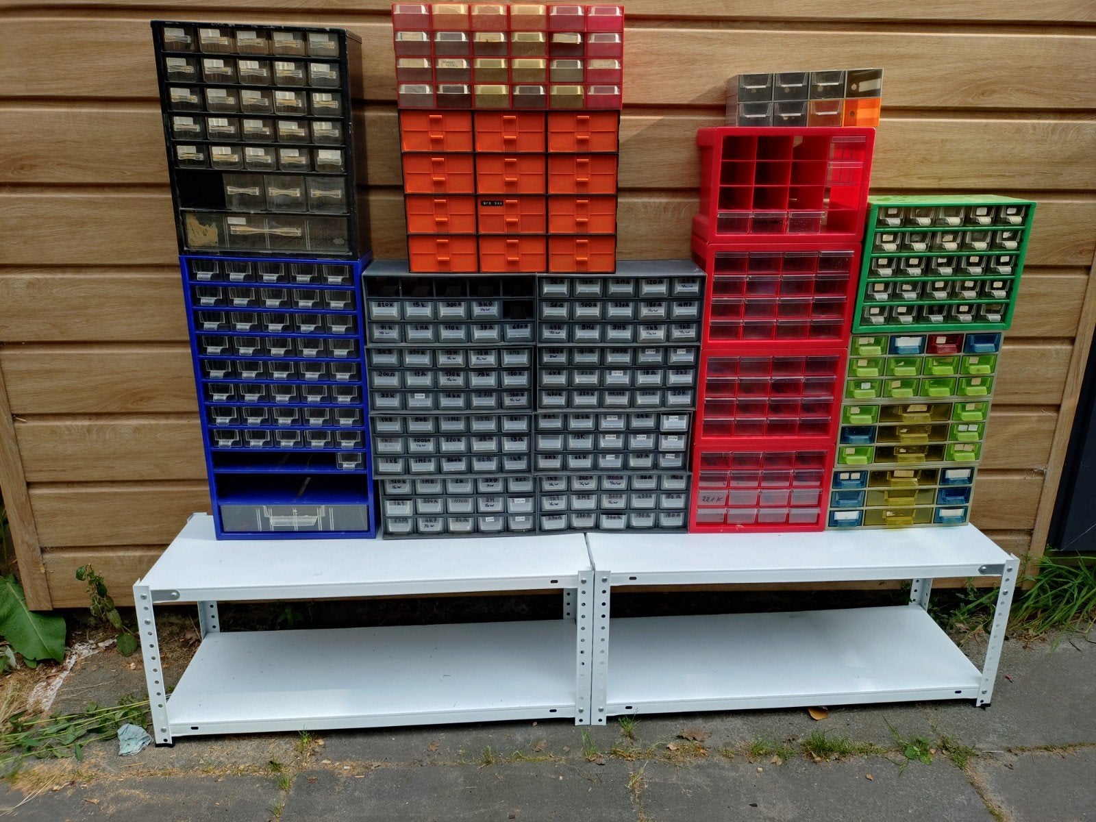 Raaco ladekasten21 stuks plus extras, Ophalen