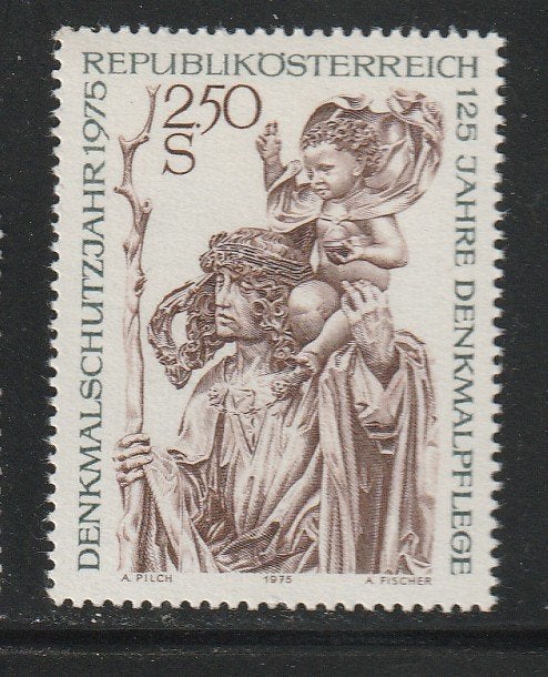 Verenigd Europa 1975 - Oostenrijk - Christoffel, Ophalen, Postfris, Overige thema's