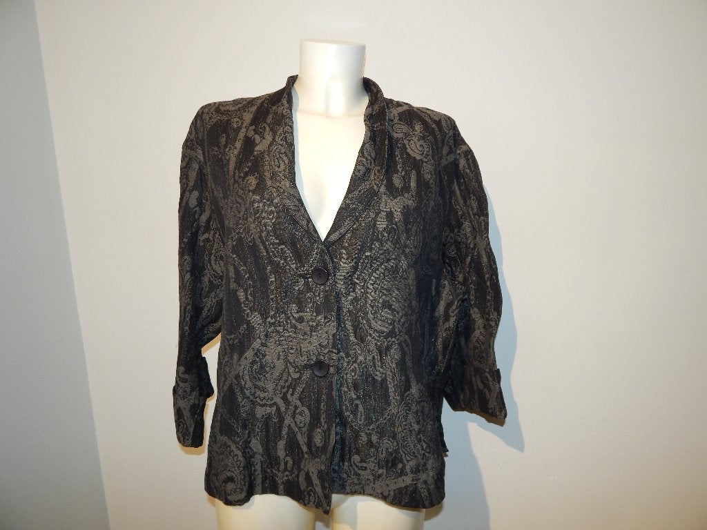 OSKA jasje paisley barok print in de stof met metal mt 2, Maat 42/44 (L), Zo goed als nieuw, Jasje, Oska
