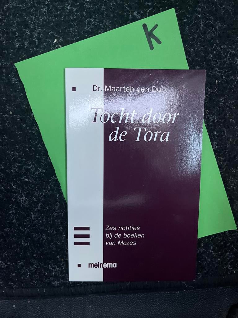 Tocht door de Tora - Dr. Maarten den Dulk, Ophalen of Verzenden, Zo goed als nieuw, Jodendom
