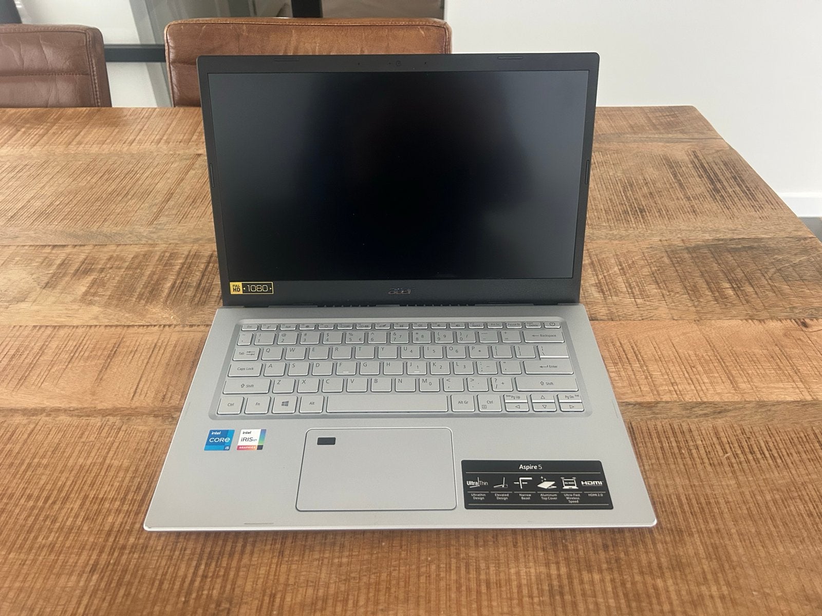 Laptop Acer Aspire 5 - Intel Core i5, 8GB RAM, 256GB SSD, 2 tot 3 Ghz, Qwerty, 8 GB, 14 inch