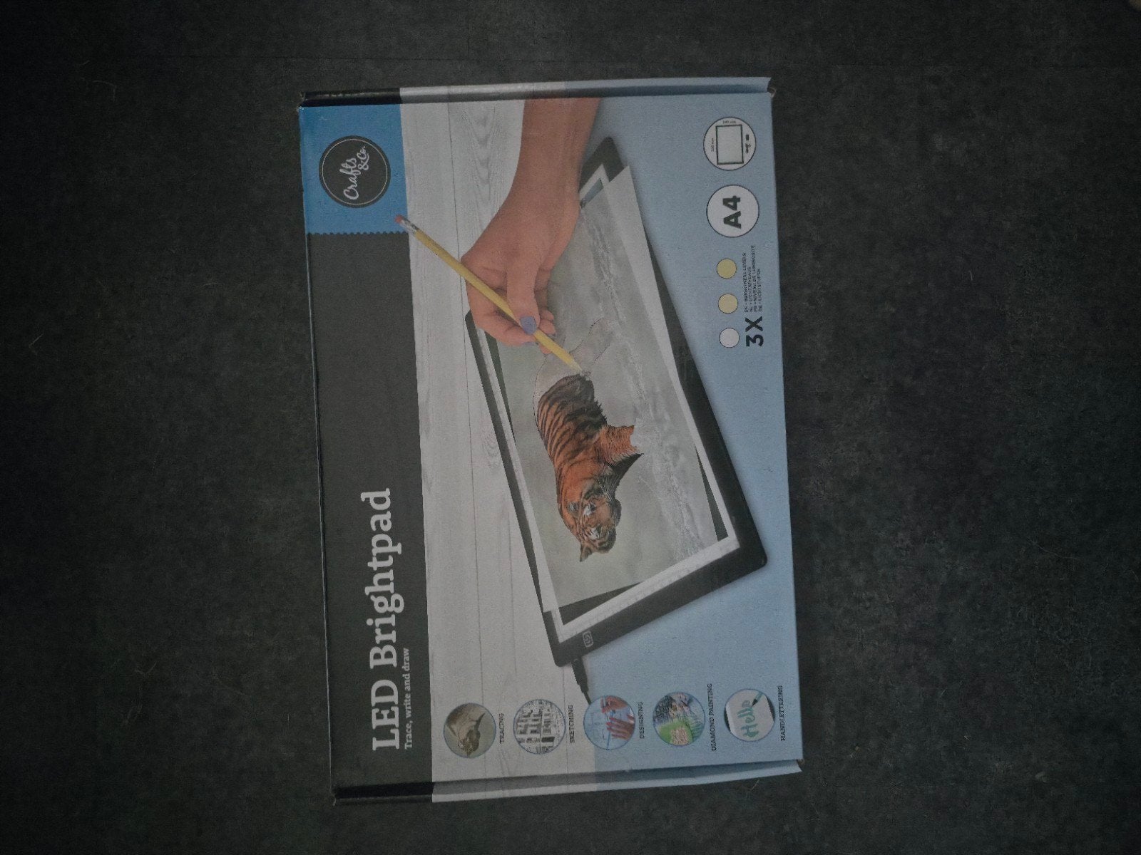 Nieuw binnen: Lightpad A4 - Ideaal voor tekenen en traceren, Ophalen, Nieuw, Overige typen