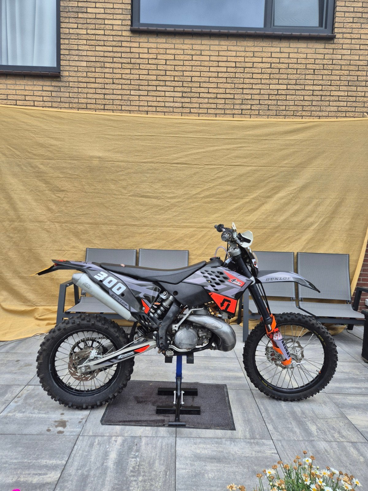 KTM EXC 300 2008, Ophalen