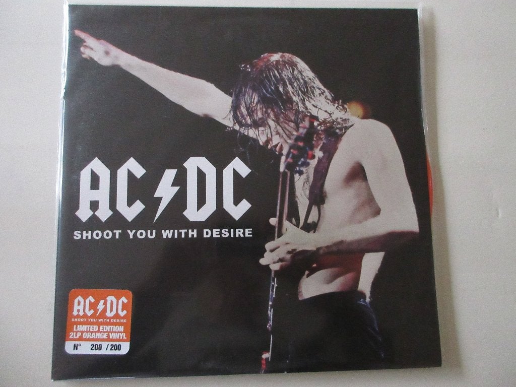 AC/DC 2LP Shoot You With Desire, Cd's en Dvd's, Verzenden, Hard Rock, Colored vinyl, 12 inch