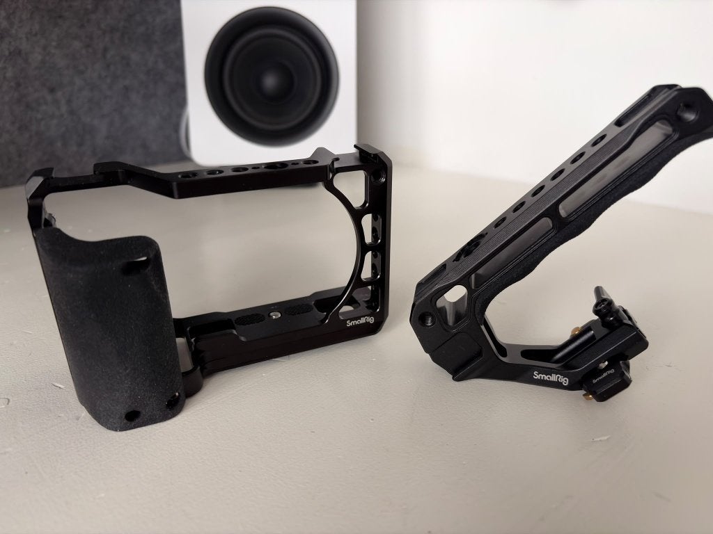 SMALLRIG A6400 Camera Cage met handle NATO, Ophalen of Verzenden, Zo goed als nieuw, Overige Merken, Geen optische zoom