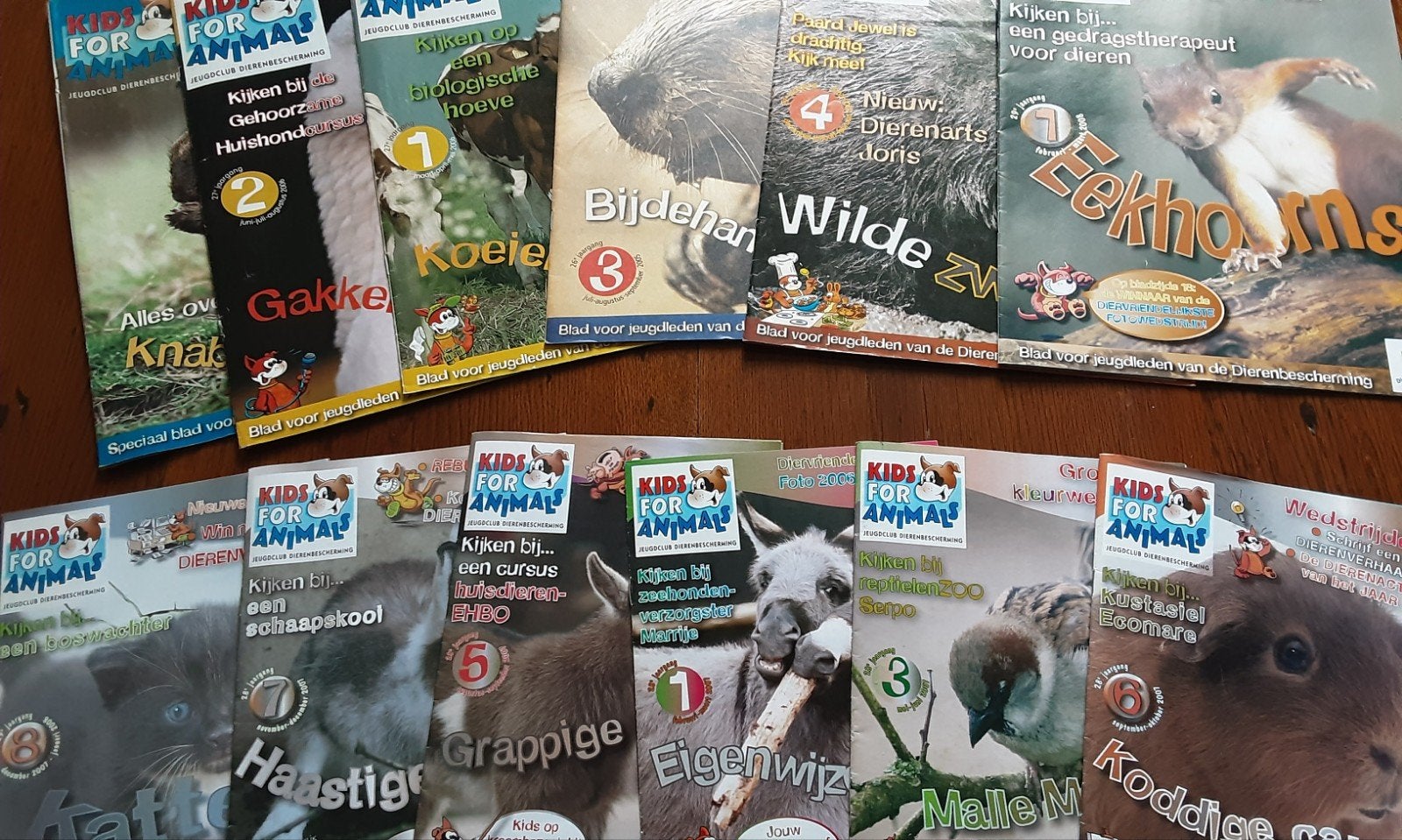 Kids for Animals - Jeugdclub Dierenbeschermimg.  12 x, Ophalen of Verzenden, Zo goed als nieuw, Honden, Dierenbescherming