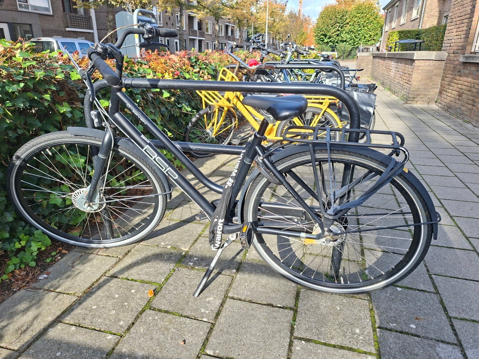 BSP Metropolis kinderfiets 8-10 jaar, Fietsen en Brommers, Gebruikt, Versnellingen, Schijfrem, Overige merken