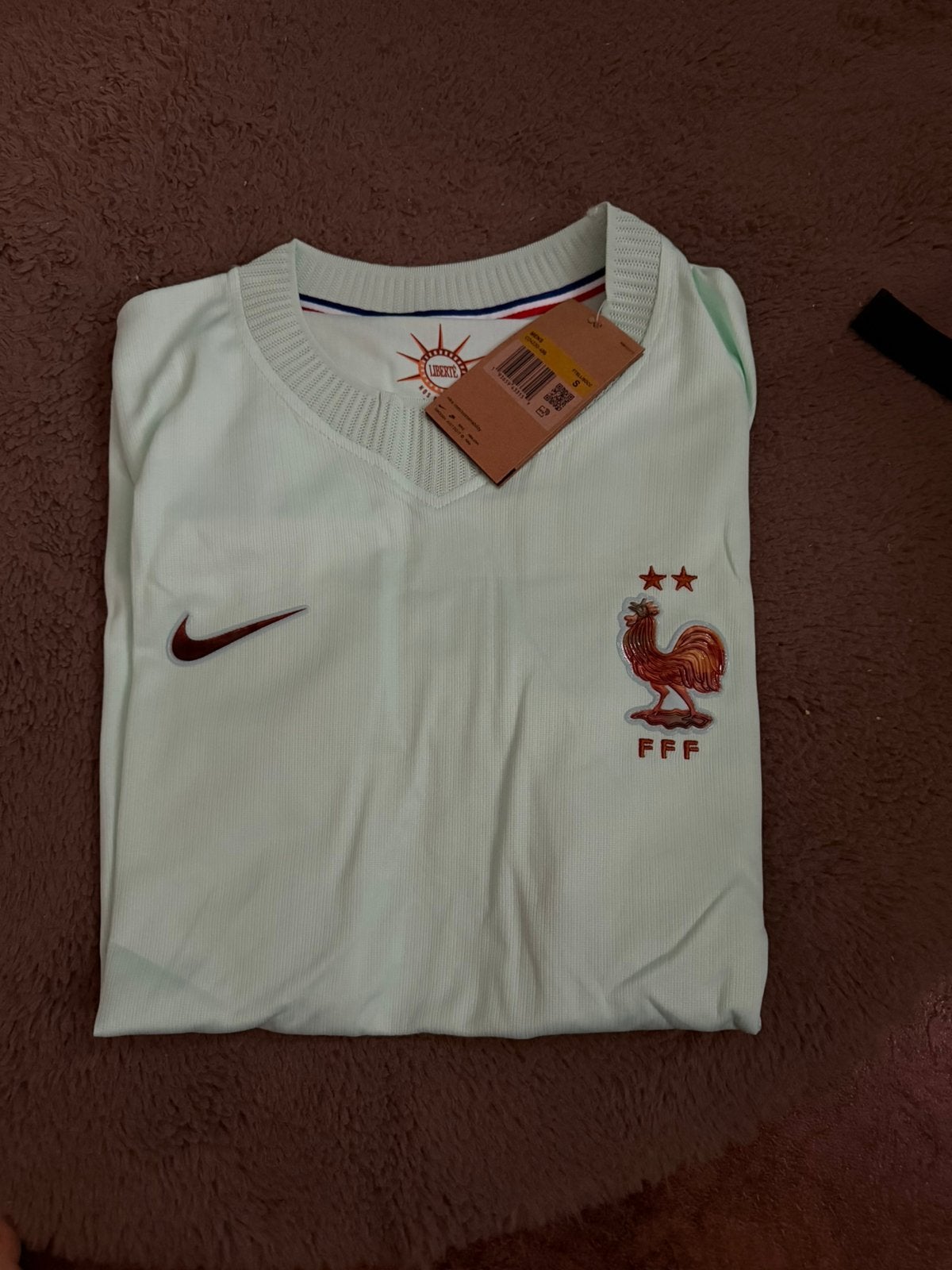 Nike frankrijk voetbalshirt S, Ophalen of Verzenden, Nieuw, Blauw