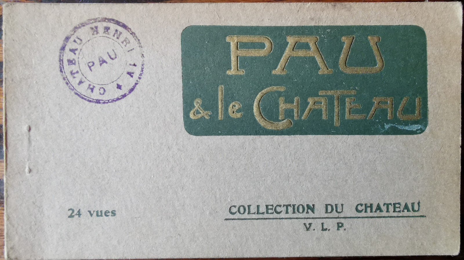 Oude ansichtkaartenboekjes Pau, Lourdes, Biarritz, Salamanca, Ophalen of Verzenden, 1920 tot 1940, Ongelopen, Frankrijk