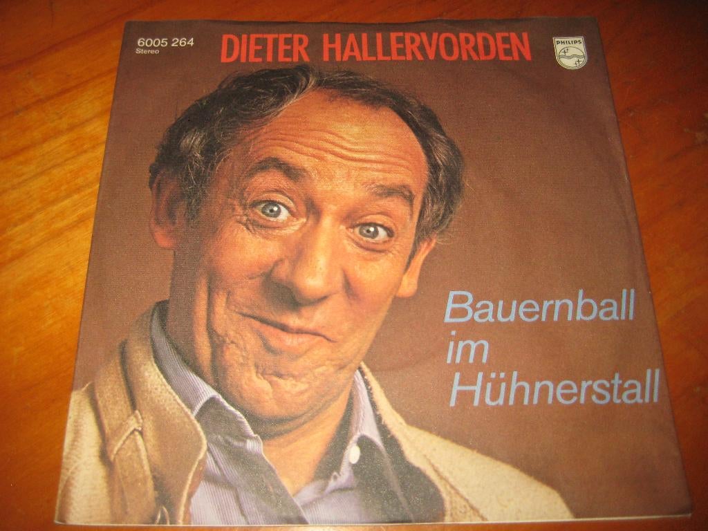 Dieter Hallervorden: Bauernball im Hühnerstall, Ophalen of Verzenden, Zo goed als nieuw, Pop, Single