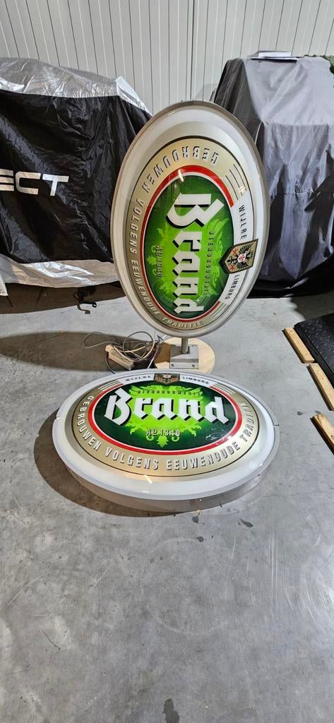 Brand bier lampen groot, Verzamelen, Biermerken, Ophalen, Brand