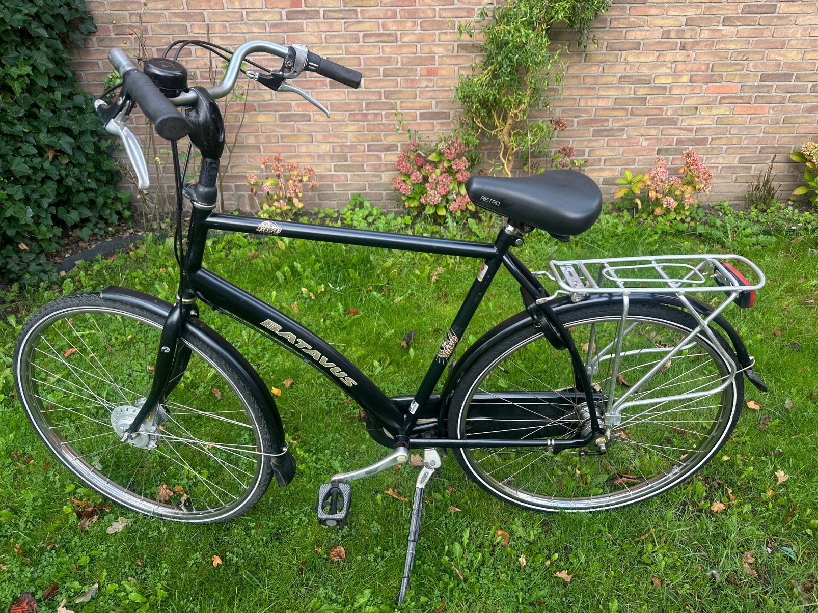 Herenfiets Batavus banden 28 inch met 3 vers frame maat 61cm, Fietsen en Brommers, Ophalen, Gebruikt, Versnellingen, Batavus