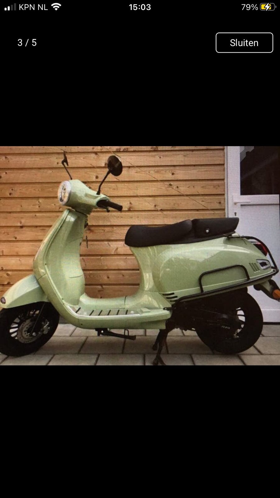 TOFFE SCOOTER- mooie kleur!, Ophalen of Verzenden, Zo goed als nieuw, Benzine, Overige merken