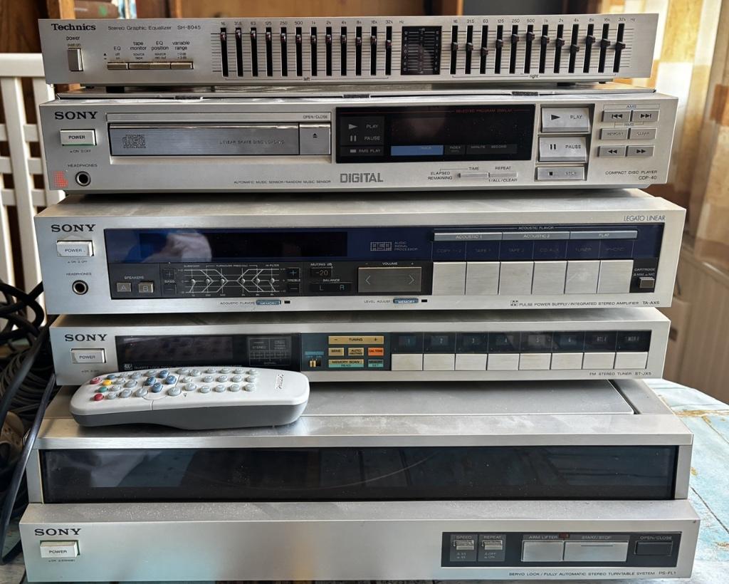 Sony Stereo installatie, Audio, Tv en Foto, Stereo-sets, Ophalen, Gebruikt, Tuner of Radio, Losse componenten