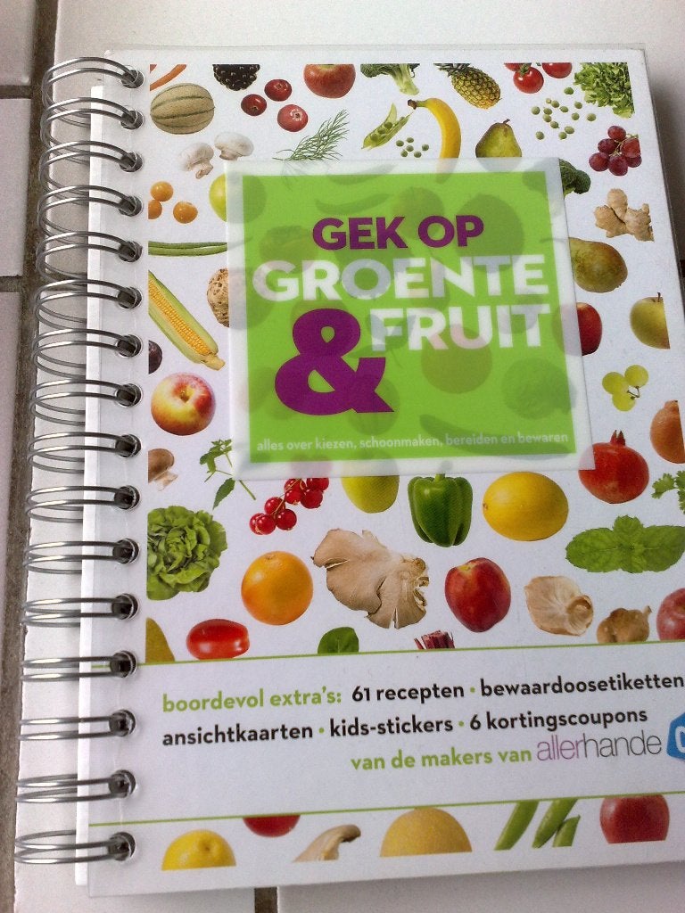 Kookboek - Gek op groente & fruit, Verzenden