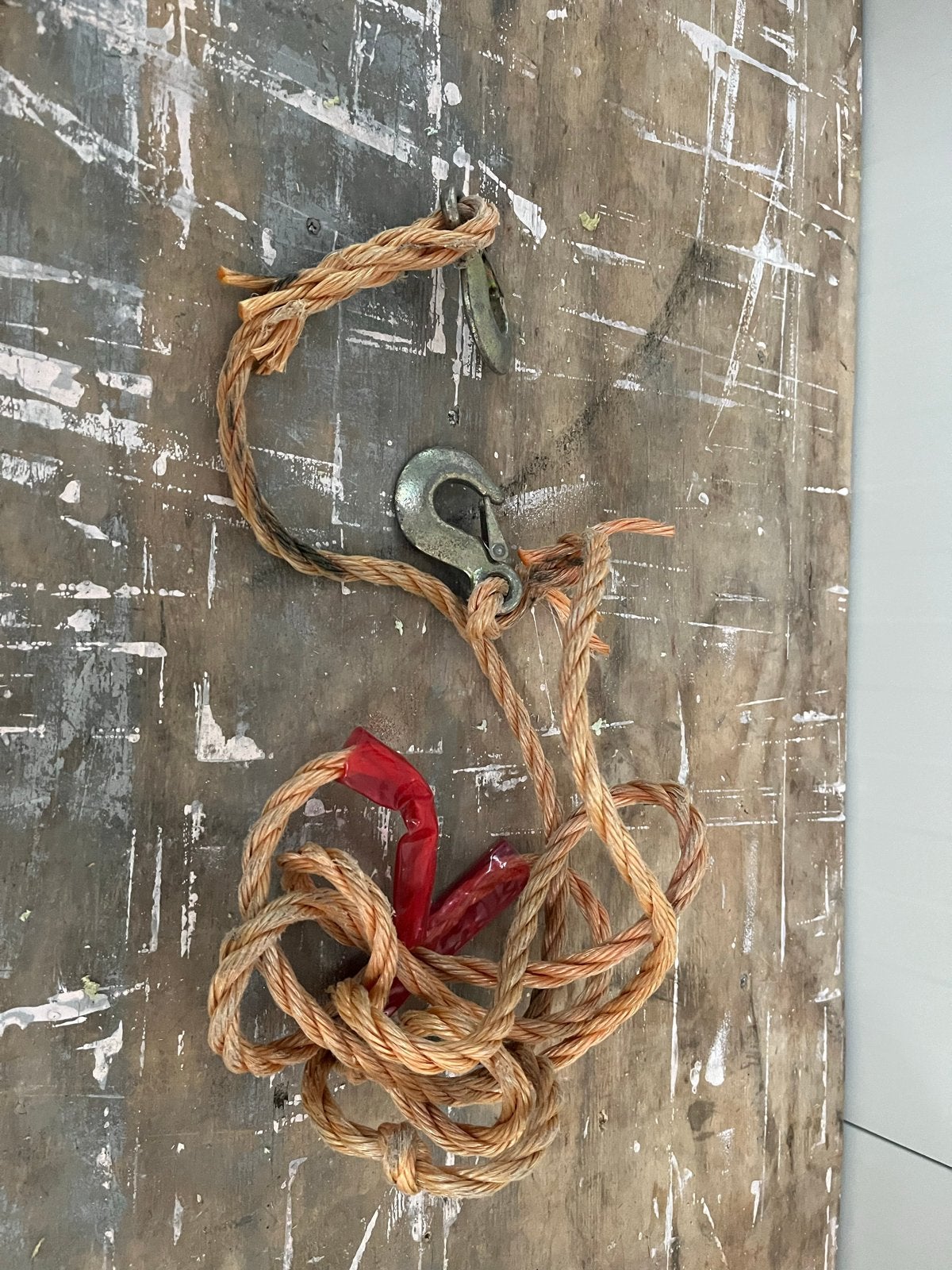 Stevige Sleepkabel met Haken, Auto diversen, Ophalen of Verzenden, Gebruikt