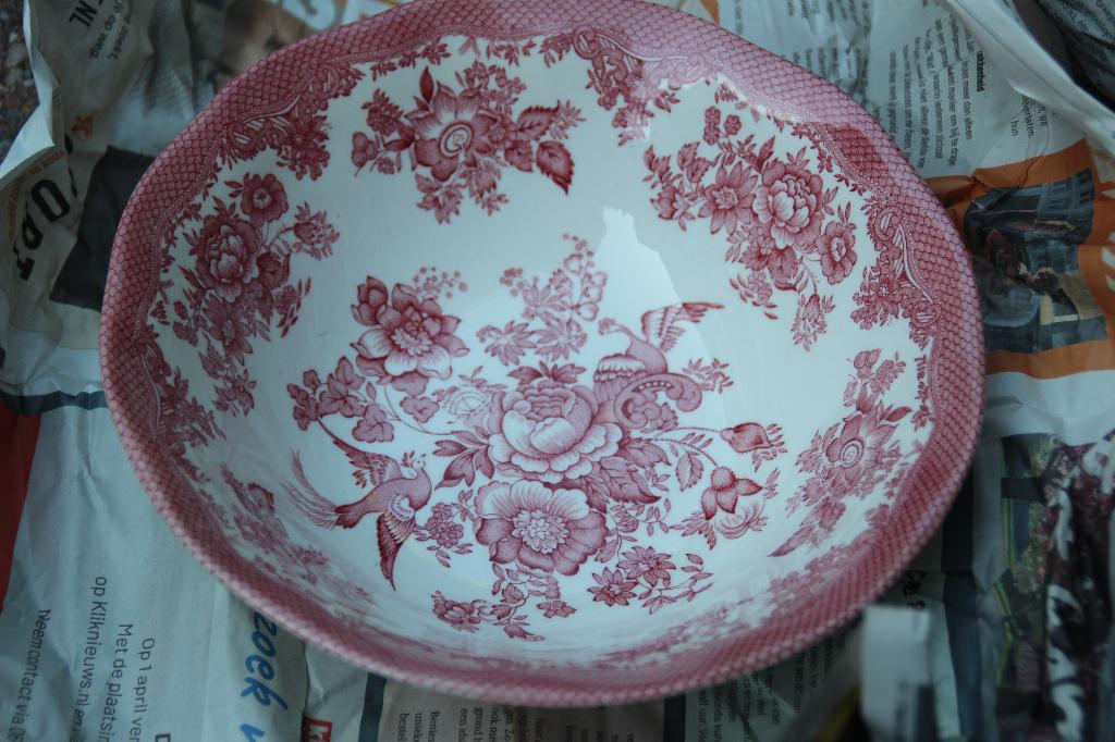 schaal 22cm wedgewood asiatic pheasants, Ophalen of Verzenden