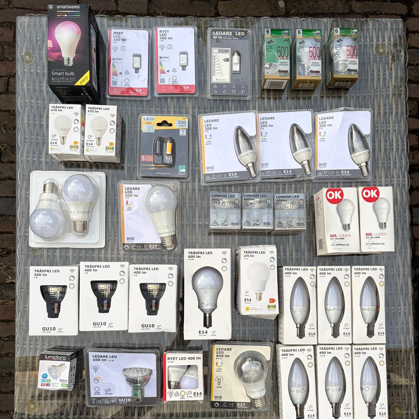 Grote partij LED lampen inclusief dimbare, Ophalen of Verzenden, Nieuw