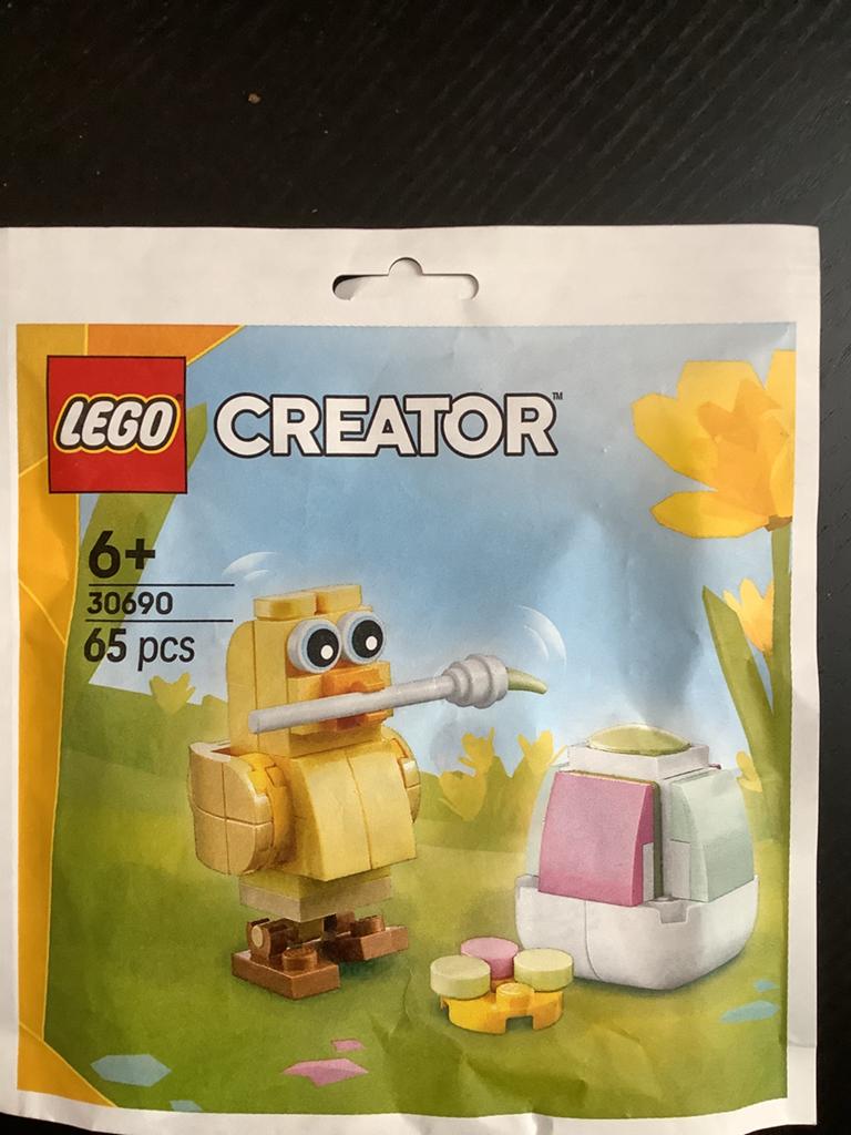 Lego polybag 30690 Paasei schilderen met kuiken, ongeopend, Verzenden, Lego, Nieuw, Compleet