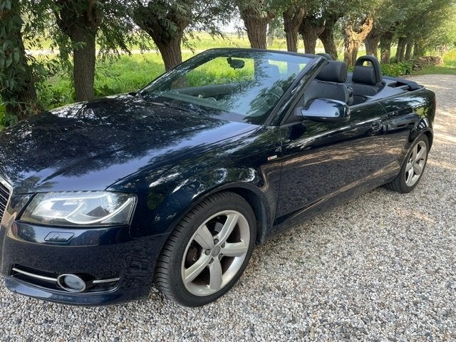 Audi A3 1.2 Tfsi 77KW Cabriolet 2011 Blauw, Voorwielaandrijving, Zwart, 4 cilinders, Cabriolet