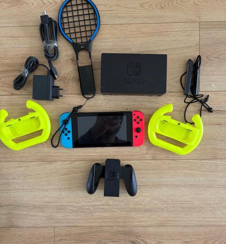 NINTENDO SWITCH V2 CONSOLE, Spelcomputers en Games, Games | Nintendo Switch, Ophalen of Verzenden, Sn, U, N