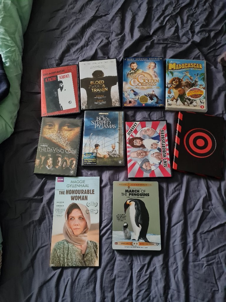 10 diverse dvd's., Alle leeftijden, Ophalen, Zo goed als nieuw
