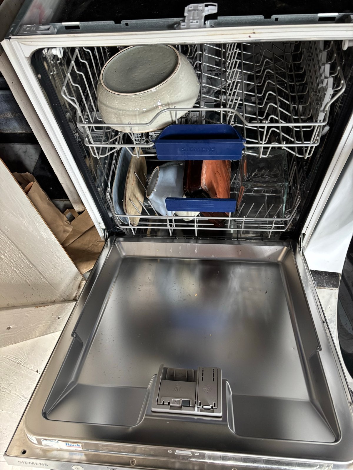 Siemens vaatwasser - Inbouw - met Bestekbak, Witgoed en Apparatuur, Vaatwasmachines, Ophalen, Gebruikt, 60 cm of meer, Inbouw