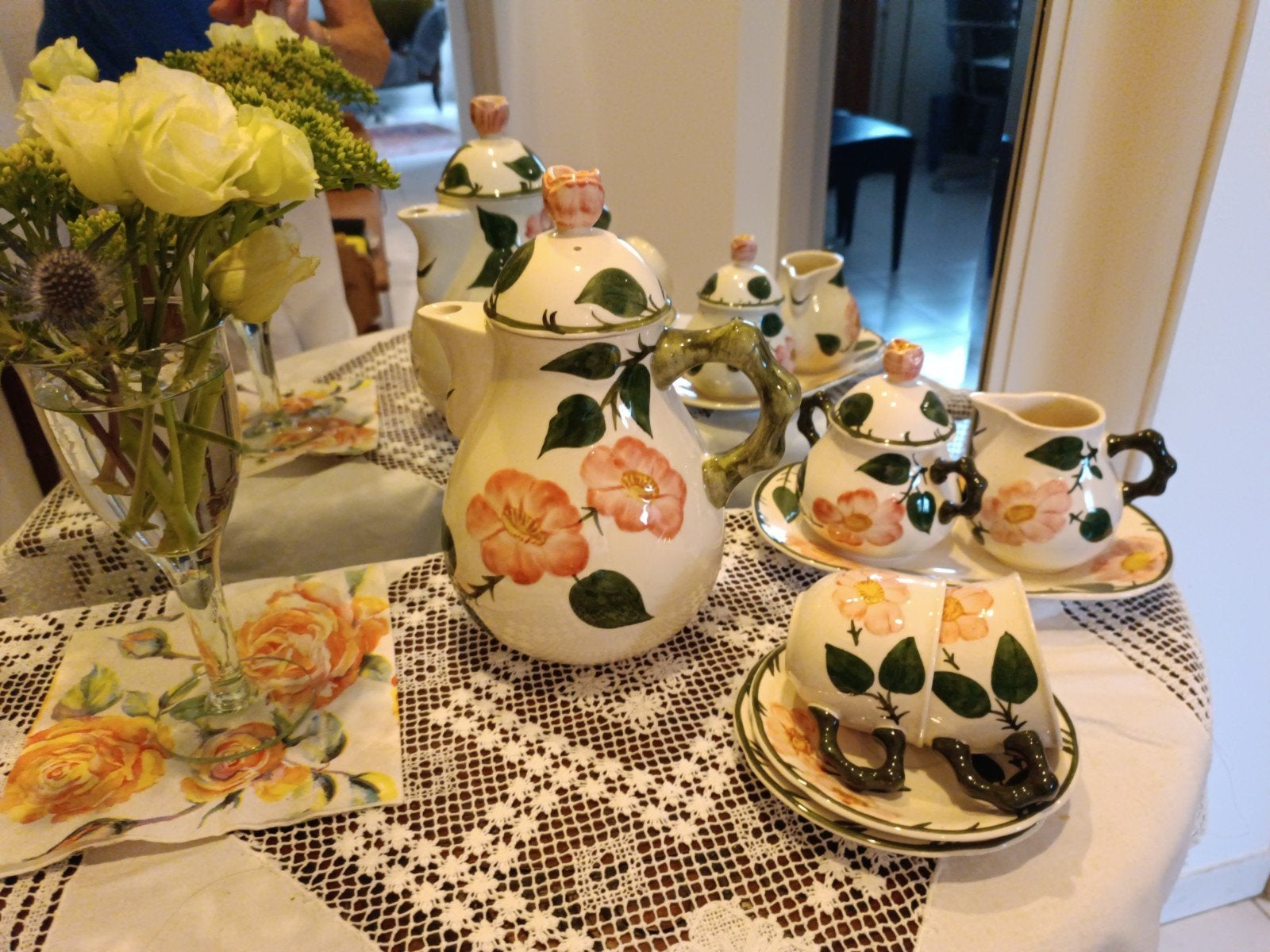 Wild Rose Villeroy en Boch SALE, Ophalen of Verzenden