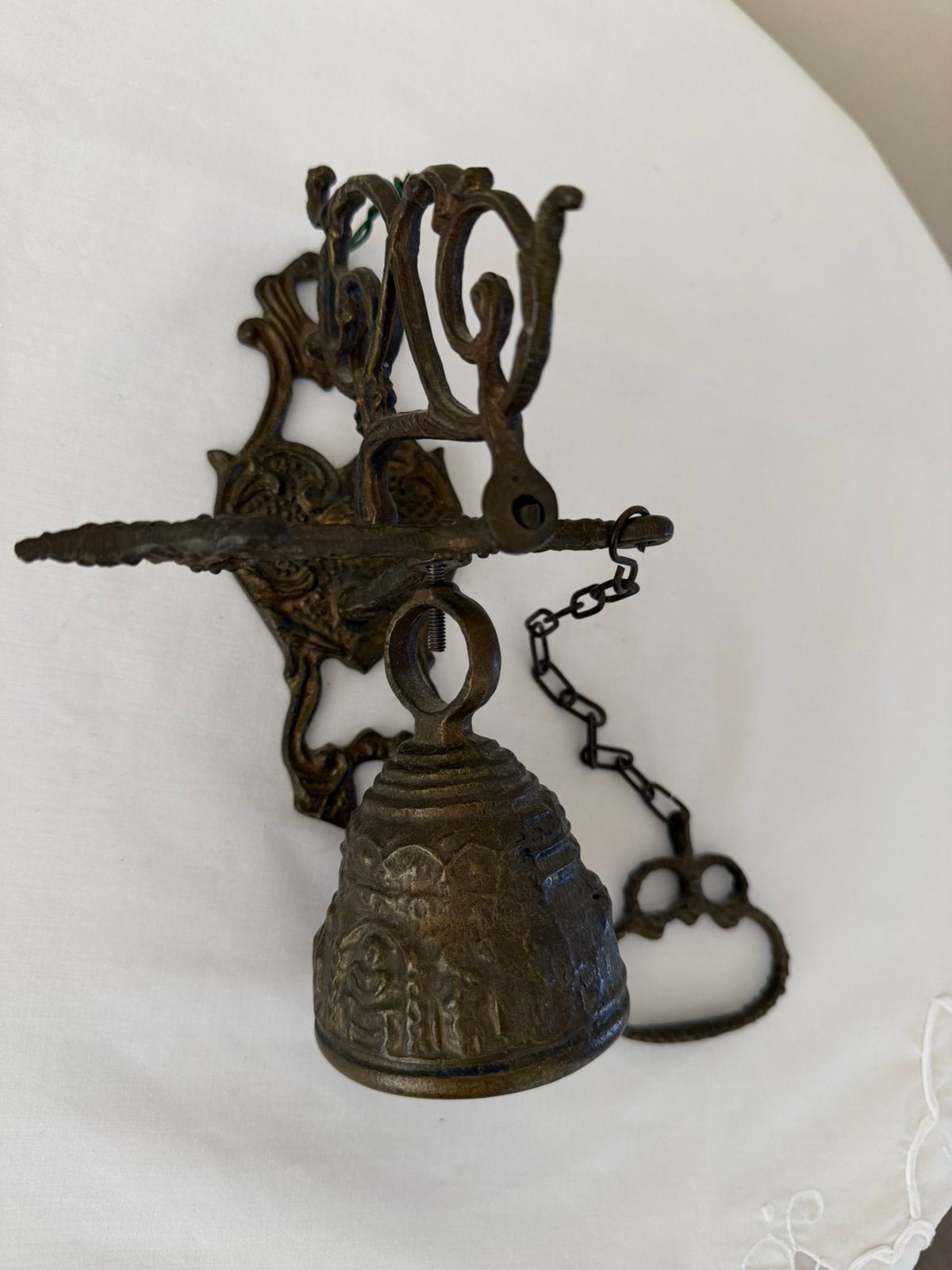 Brass bel zonder bal - 20 cm - bijna gratis, Ophalen of Verzenden