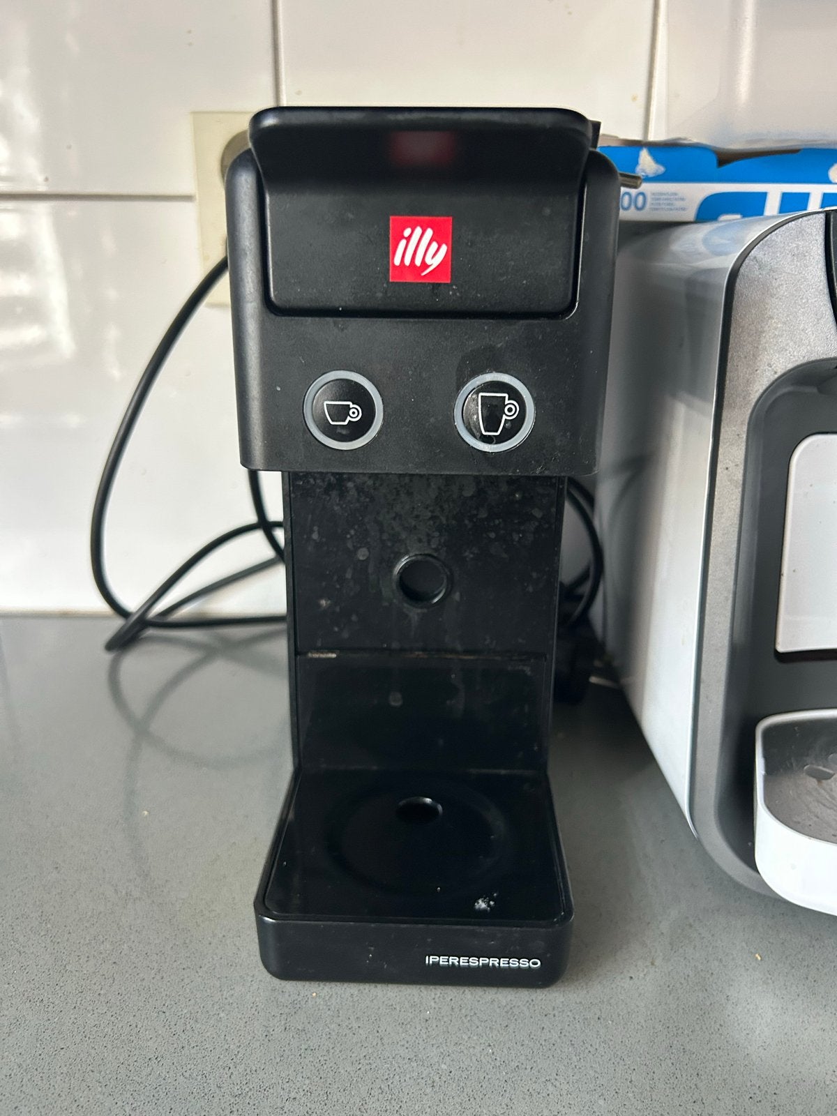 Illy Iperespresso koffiezetapparaat - Zwart, Ophalen, Gebruikt, Espresso apparaat, 1 kopje