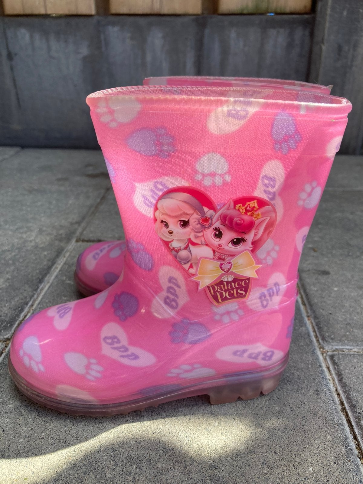 Roze Disney Laarzen palace pets Maat 22, Meisje, Laarsjes, Ophalen of Verzenden, Zo goed als nieuw