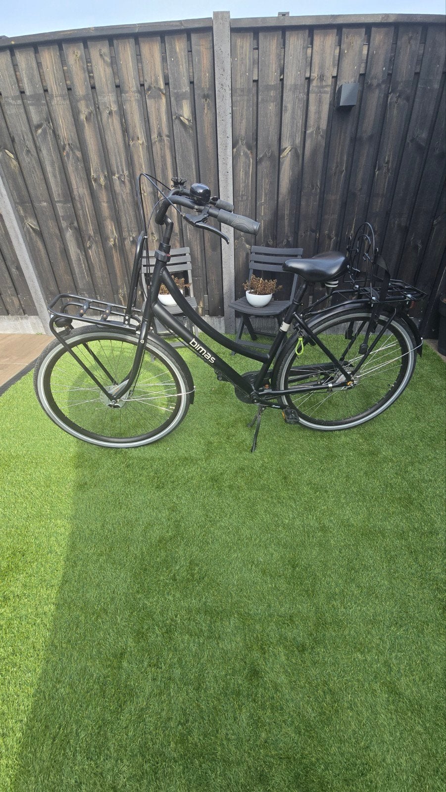 Bimas Transport fiets, Fietsen en Brommers, Ophalen, Gebruikt, Versnellingen, 56 cm of meer