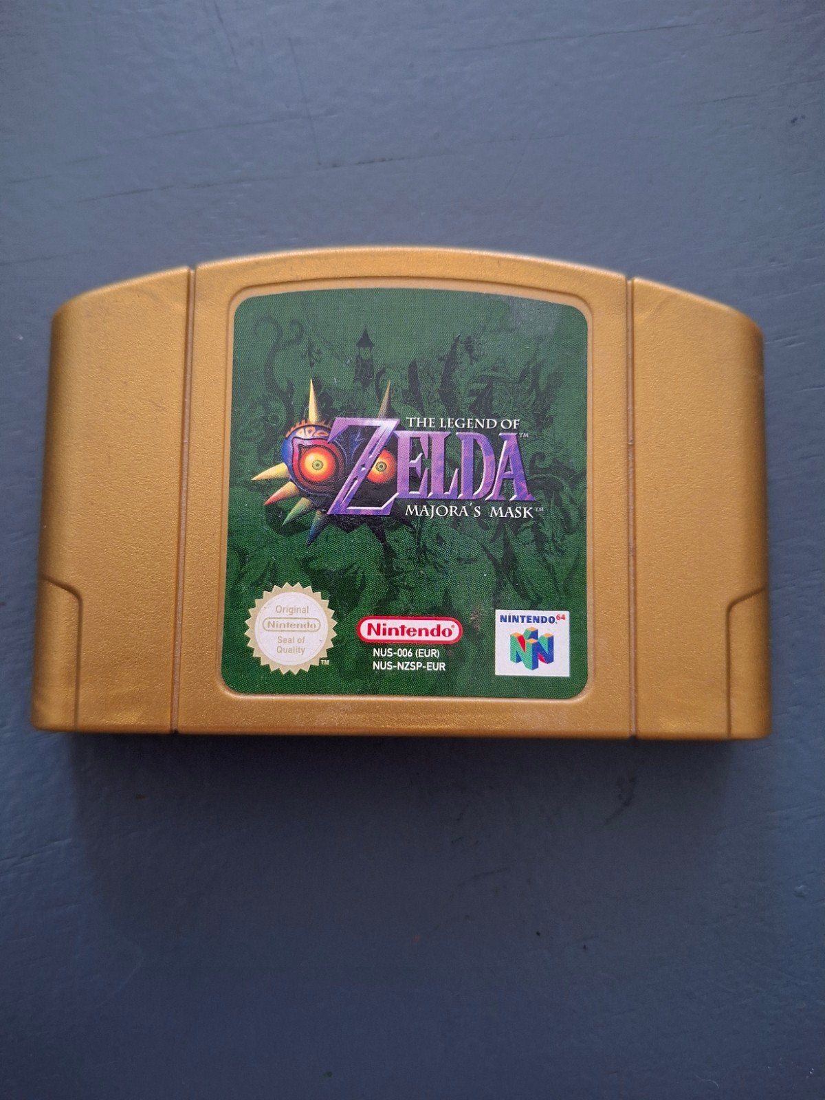 The Legend of Zelda: Majora's Mask N64 - Gouden Cartridge, Ophalen, 1 speler, Zo goed als nieuw, Role Playing Game (Rpg)
