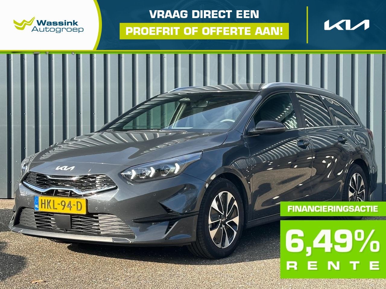 Kia Ceed Sportswagon 1.0 T-GDi MHEV 100pk DCT7 Design Editio, Auto's, Stof, 1309 kg, Bluetooth, Origineel Nederlands