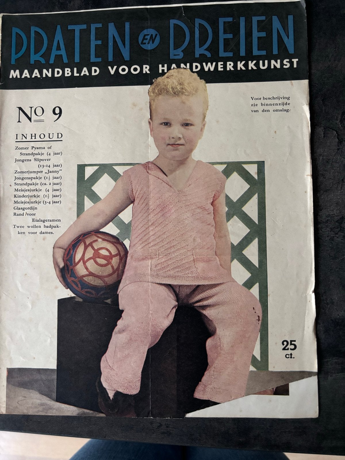 Praten en Breien Maandblad voor Handwerkkunst (3x), Ophalen of Verzenden