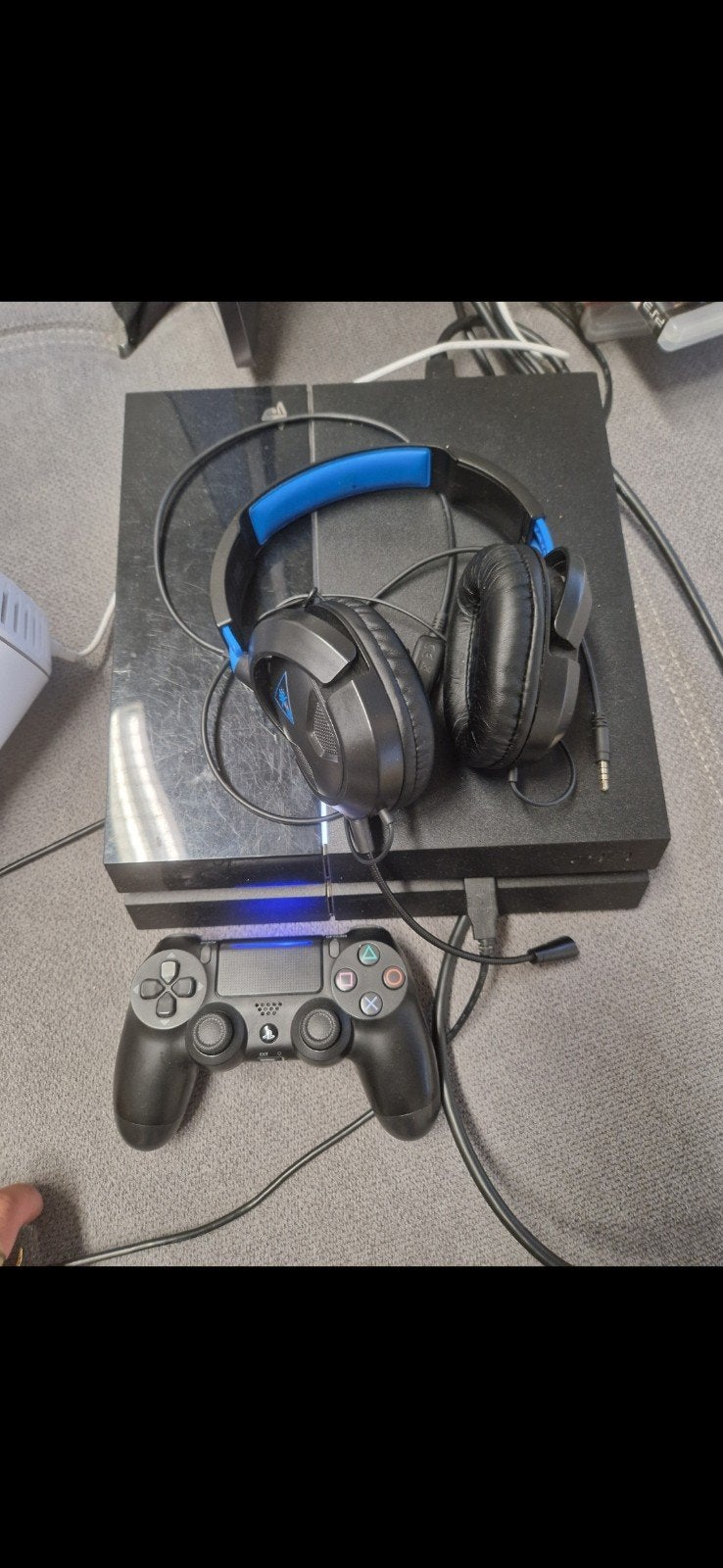 Te koop ps4 met headset 1 controller en cod ghost, Ophalen of Verzenden, Zo goed als nieuw, Met 1 controller, Original