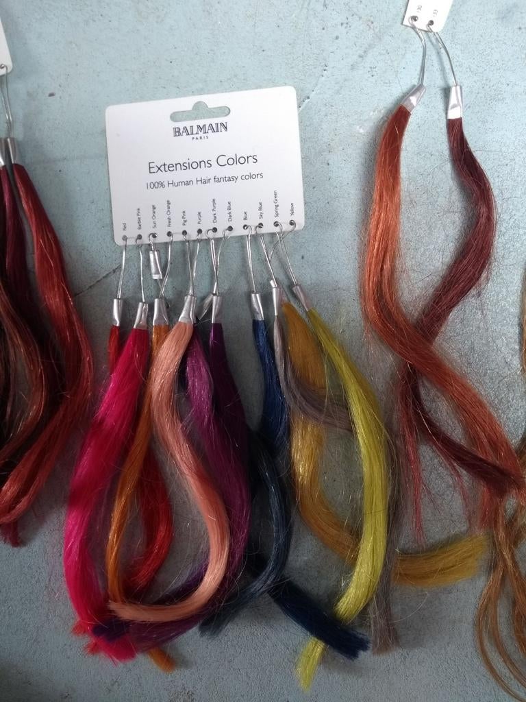 Balmain Extensions Colors Haarstalen oranje diverse kleuren, Ophalen of Verzenden, Nieuw, Pruik of Haarverlenging